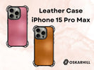 iPhone 15 Pro Max Leather Case