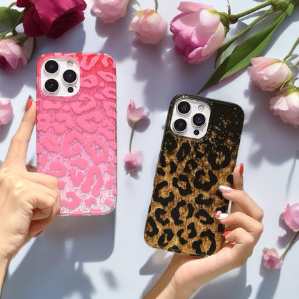 Zahara Luxe Leopard Glitter Phone Case Glossy Bold Protective Design