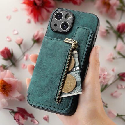 Prestige Zip Leather Phone Case | Wallet Phone Cover with Card Slots