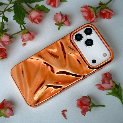 Chrome Wave Case for iPhone | Glossy Shockproof Protective Phone Cover