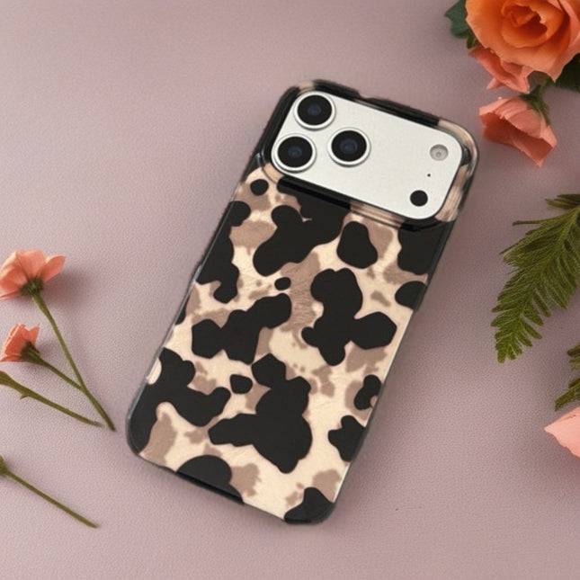 Glam Kitty Leopard Phone Case – Luxe Charm Gloss Protection