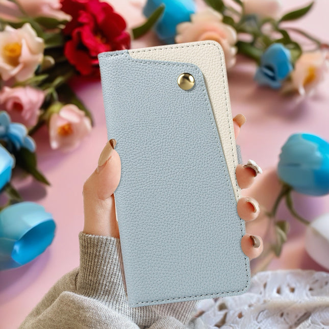 PetalLuxe Leather Wallet Phone Case Card Holder Stand Cover with Wrist Strap