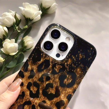 Zahara Luxe Leopard Glitter Phone Case Glossy Bold Protective Design