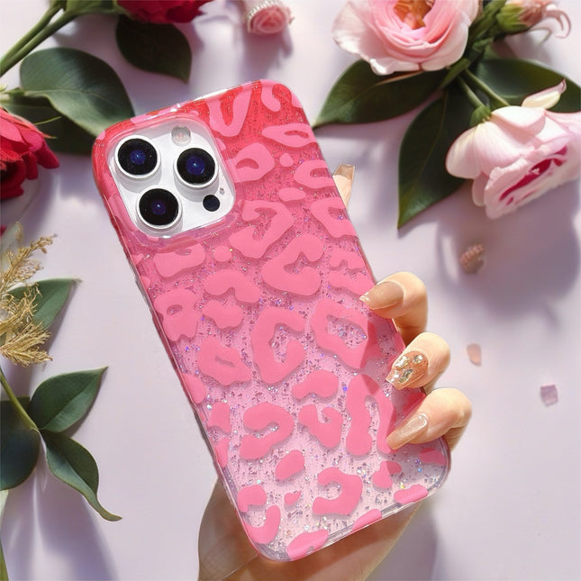 Zahara Luxe Leopard Glitter Phone Case Glossy Bold Protective Design
