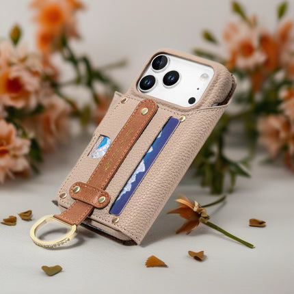 Multi-Function Leather Wallet Case for Phone | Zipper Pocket, Card Slots & Hand Strap