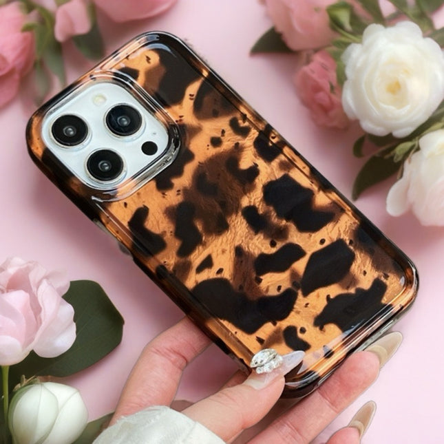Sienna Luxe Tortoise Shell Phone Case Timeless Gloss Protection Cover