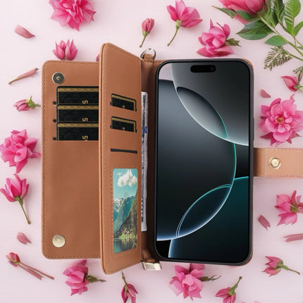 Aurelia Quilted Wallet Phone Case with Card Slots, Secure Snap & Detachable Strap