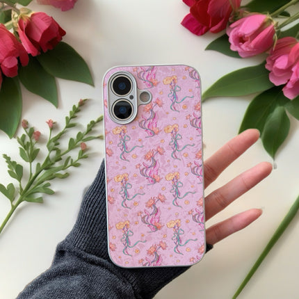 Elysia Floral MagSafe Wallet Phone Case with Elegant Card Holder