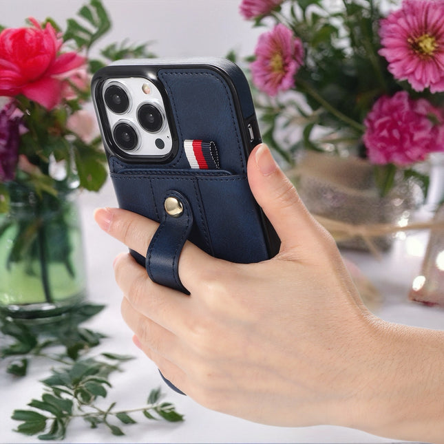 Leather Wallet Case for iPhone | Card Holder Phone Cover