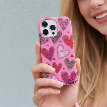 Valentina Sparkle Heart Phone Case Gloss Protective Cover