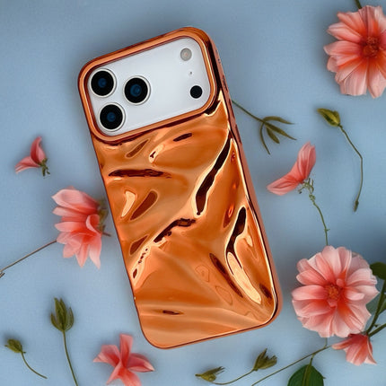 Chrome Wave Case for iPhone | Glossy Shockproof Protective Phone Cover