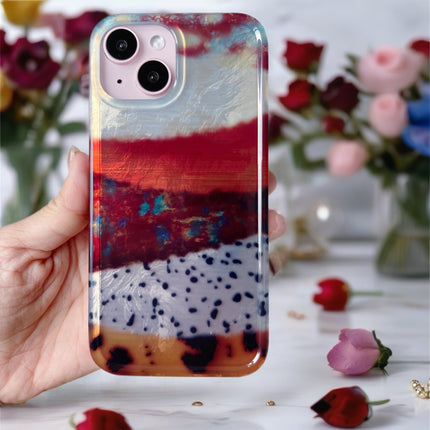 Abstract Earth Tone MagSafe Case for iPhone | Clear Protective Cover