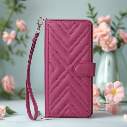 Aurelia Quilted Wallet Phone Case with Card Slots, Secure Snap & Detachable Strap