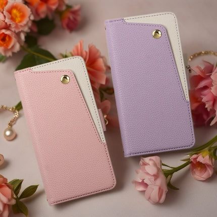 PetalLuxe Leather Wallet Phone Case Card Holder Stand Cover with Wrist Strap