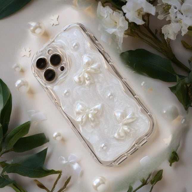 Pearls & Bows Phone Case – Cute Protective