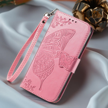 Butterfly Leather Wallet Phone Case with Card Slot and Flip Cover, Protective Case for iPhone