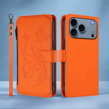 Velora Zip Phone Wallet Case with Card Slots & Wrist Strap | Secure Flip Stand Phone Cover