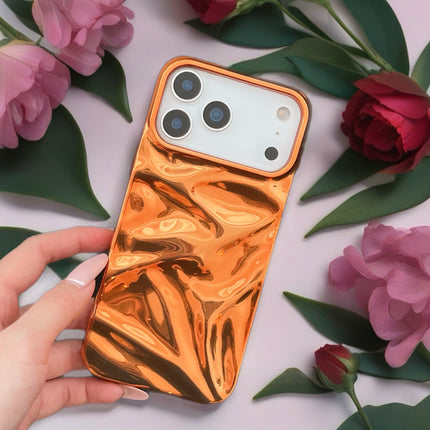 Chrome Wave Case for iPhone | Glossy Shockproof Protective Phone Cover