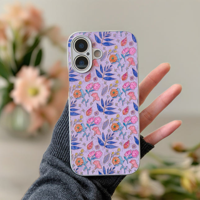 Elysia Floral MagSafe Wallet Phone Case with Elegant Card Holder