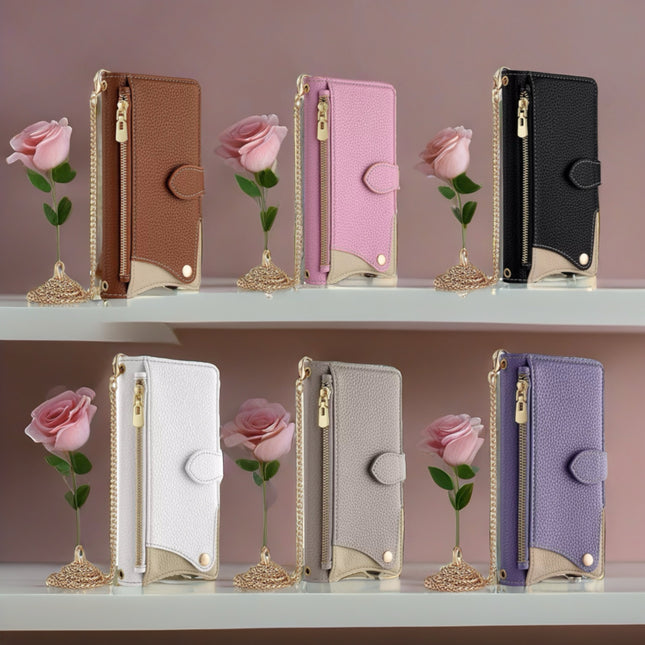 Luxe Multicolour Phone Wallet Case | Premium Leather Cover with Card Storage & Reliable Protection