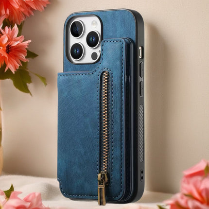 Prestige Zip Leather Phone Case | Wallet Phone Cover with Card Slots