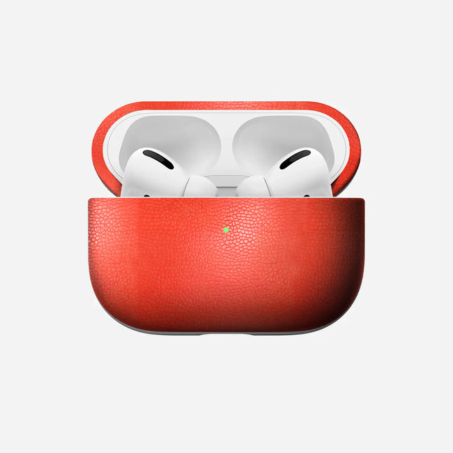 The AirPods Pro (2nd gen) Light Red Case Personalised Name Gold