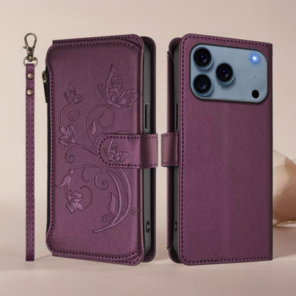 Velora Zip Phone Wallet Case with Card Slots & Wrist Strap | Secure Flip Stand Phone Cover