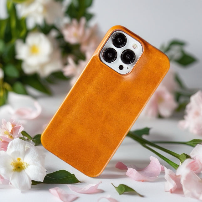 Leather Phone Case | Minimal Back Cover with Classic Finish & Everyday Protection