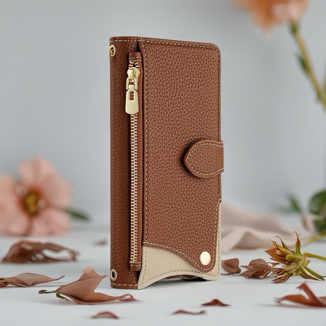 Luxe Multicolour Phone Wallet Case | Premium Leather Cover with Card Storage & Reliable Protection