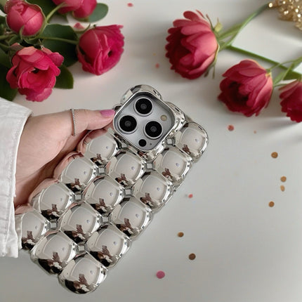 Chrome Bubble Bear Case for iPhone | Reflective 3D Shockproof Protective Phone Cover
