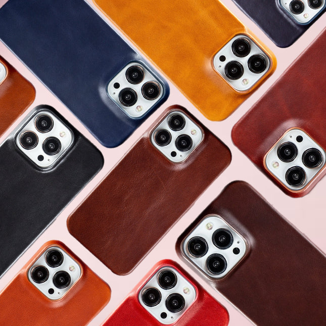 Leather Phone Case | Minimal Back Cover with Classic Finish & Everyday Protection