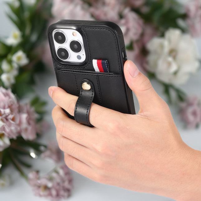 Leather Wallet Case for iPhone | Card Holder Phone Cover