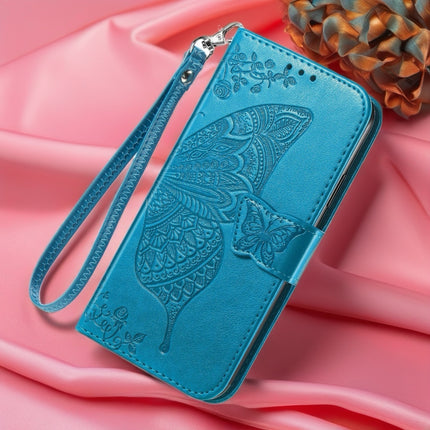Butterfly Leather Wallet Phone Case with Card Slot and Flip Cover, Protective Case for iPhone