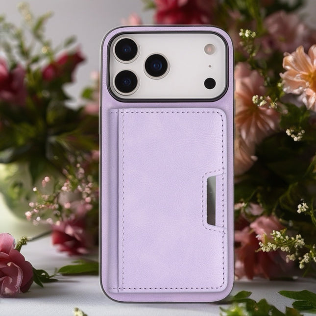 Heritage Snap Leather Wallet Phone Case Magnetic Card Holder with Protective