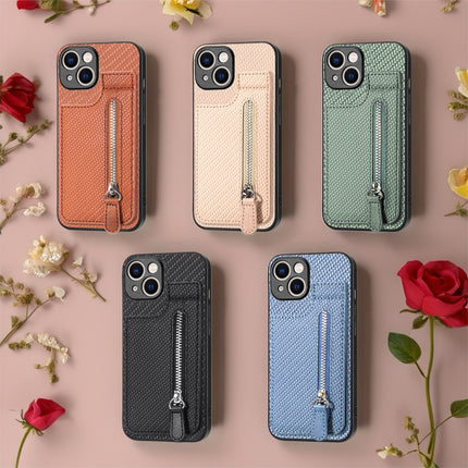 Signature Magnetic Phone Case with Zip Pocket Card Holder Back Cover for Secure Grip & Daily Carry