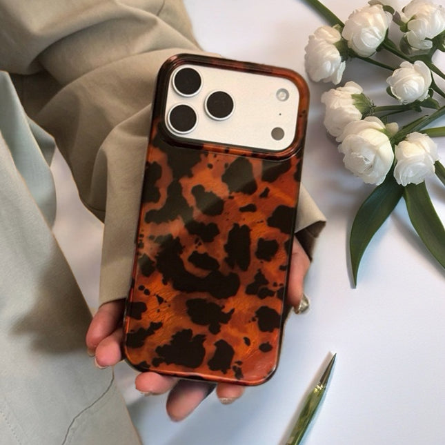 Sienna Luxe Tortoise Shell Phone Case Timeless Gloss Protection Cover