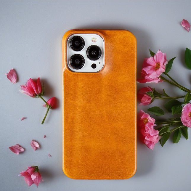 Leather Phone Case | Minimal Back Cover with Classic Finish & Everyday Protection