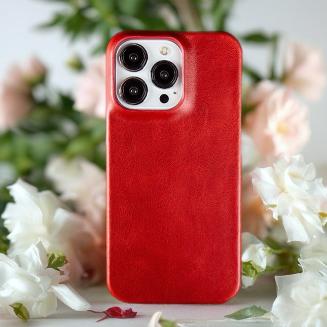 Leather Phone Case | Minimal Back Cover with Classic Finish & Everyday Protection