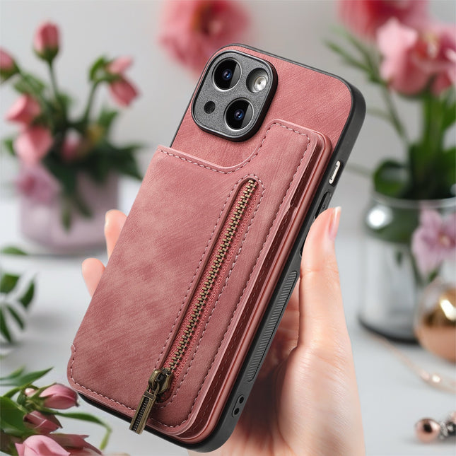 Prestige Zip Leather Phone Case | Wallet Phone Cover with Card Slots