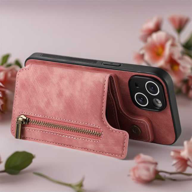 Prestige Zip Leather Phone Case | Wallet Phone Cover with Card Slots