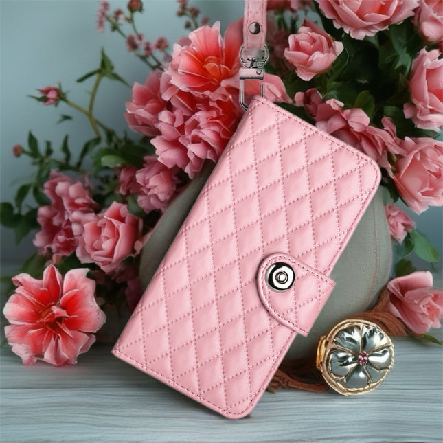 Luxe Quilted Phone Wallet Case with Card Slots | Magnetic Flip Stand Cover