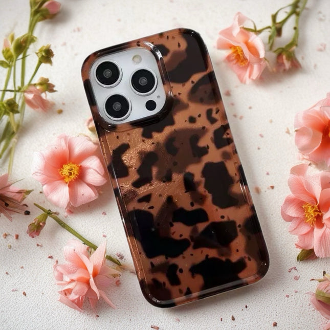 Sienna Luxe Tortoise Shell Phone Case Timeless Gloss Protection Cover