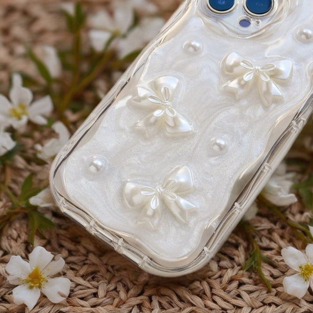 Pearls & Bows Phone Case – Cute Protective