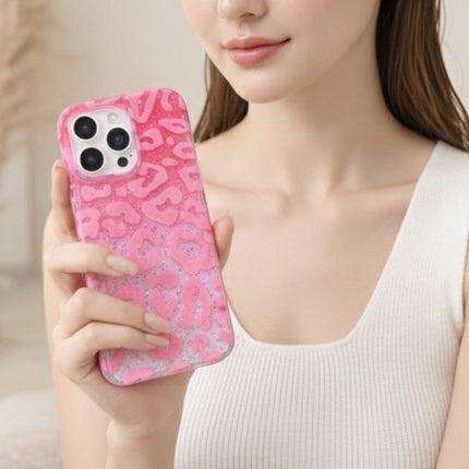 Zahara Luxe Leopard Glitter Phone Case Glossy Bold Protective Design