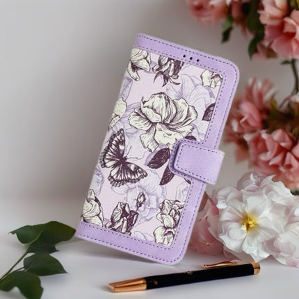 Tropical Tone Leather iPhone Wallet Case | Flip Cover with Card Slots & Wrist Strap