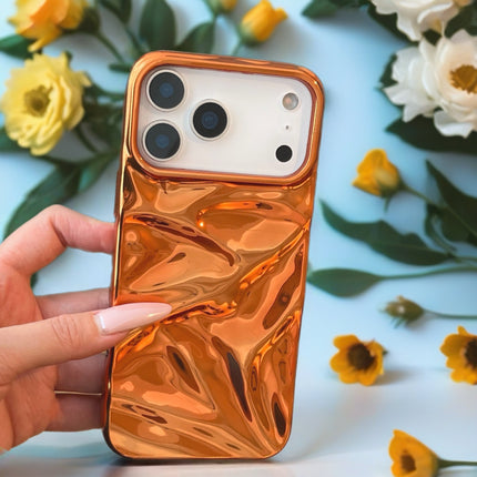 Chrome Wave Case for iPhone | Glossy Shockproof Protective Phone Cover