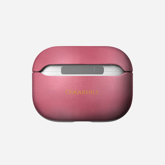 The AirPods Pro (2nd gen) Pink Case Personalised Name Gold
