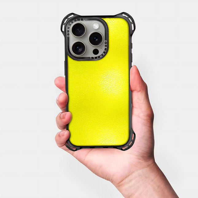 iPhone 15 Pro Max Bounce Case MagSafe Compatible Lemon Yellow