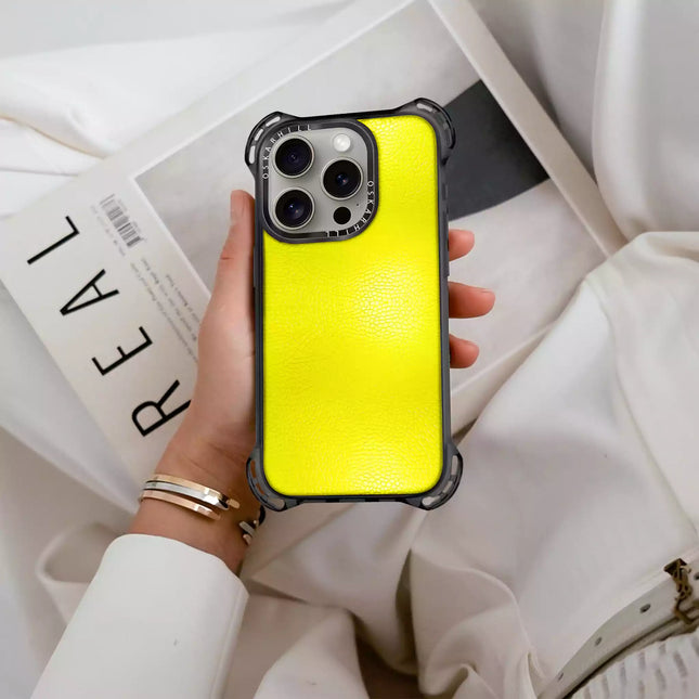 iPhone 13 Pro Max Bounce Case MagSafe Compatible Lemon Yellow
