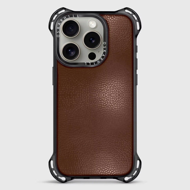 iPhone 15 Pro Bounce Case MagSafe Compatible Crater Brown